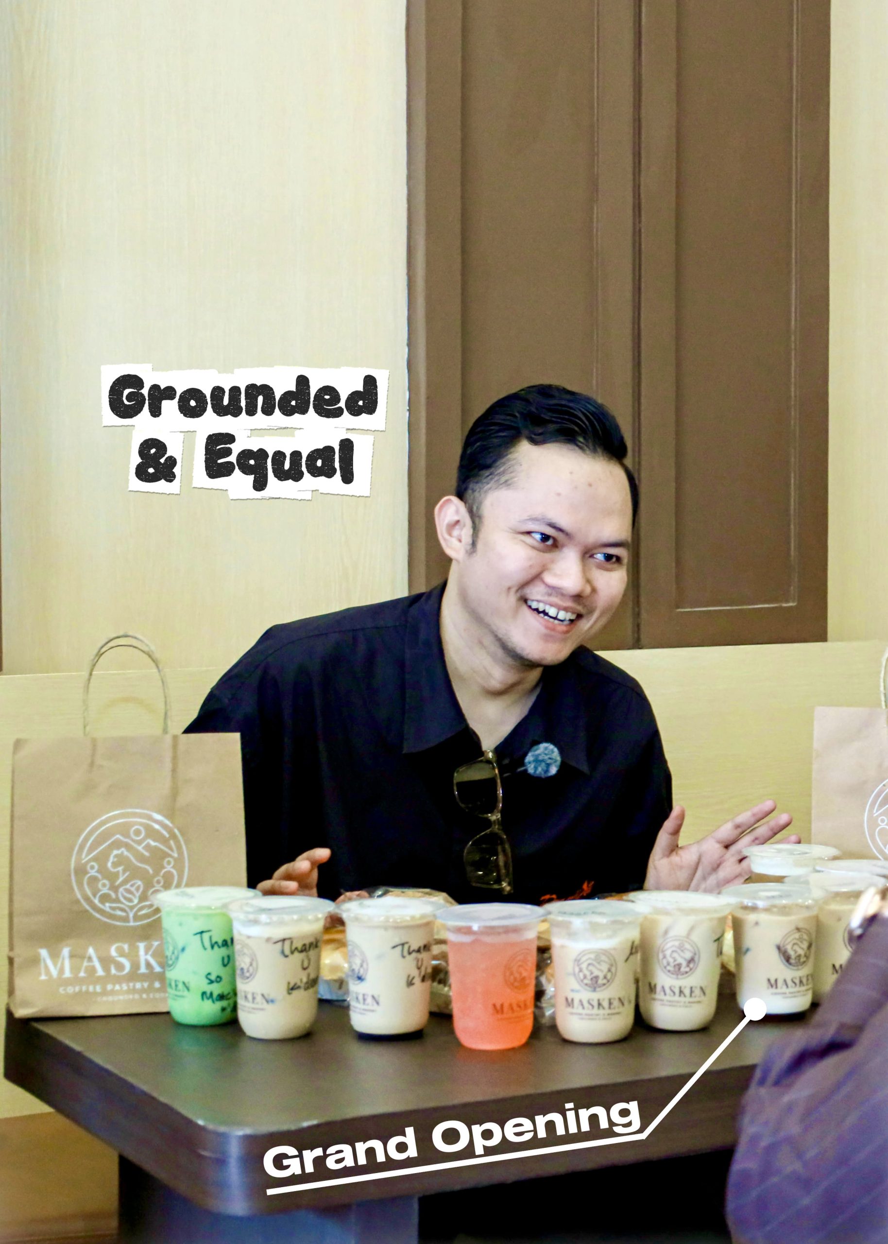 Dokumentasi Grand Opening Masken CoffeeΒ Pamulang by SESCO Photography